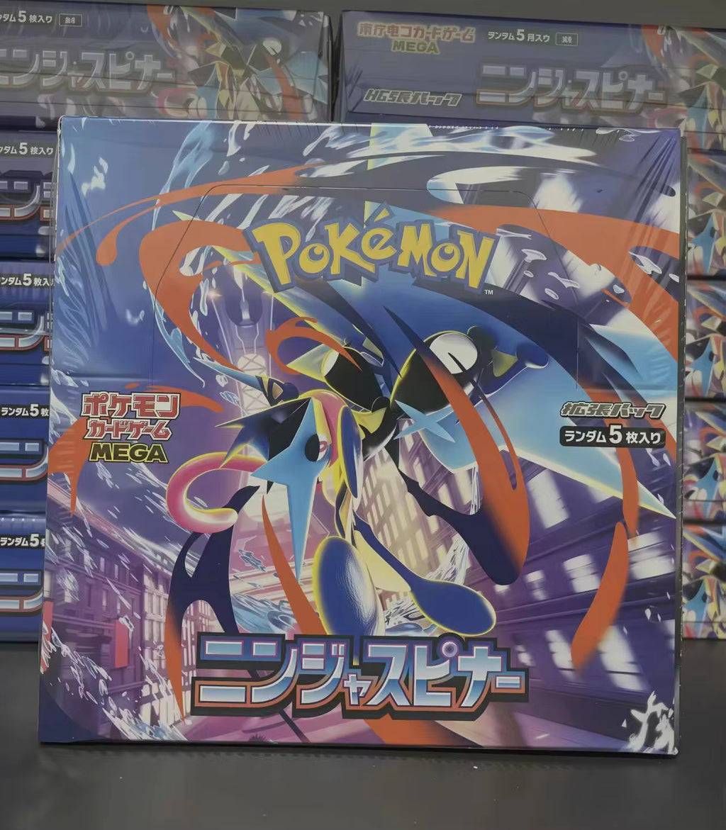 POKÉMON NINJA SPINNER Japanese Booster Box - pokemill